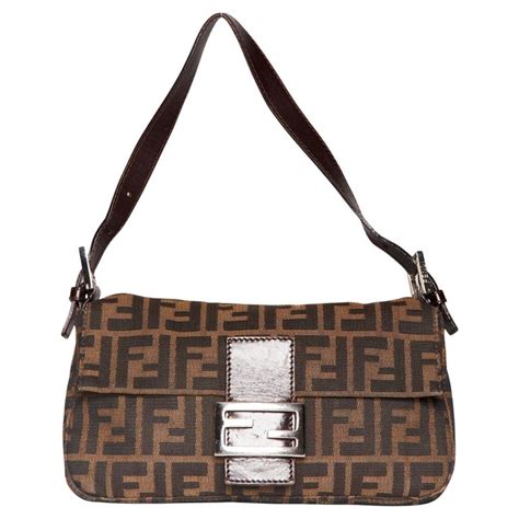 fendi baguette vintage brown|Fendi baguette price.